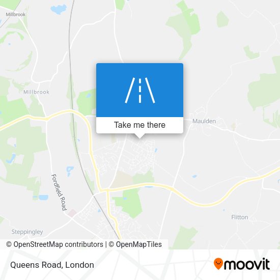 Queens Road map