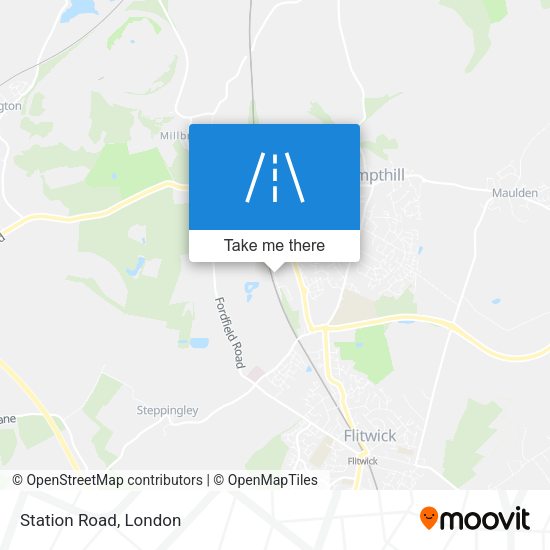 Station Road map