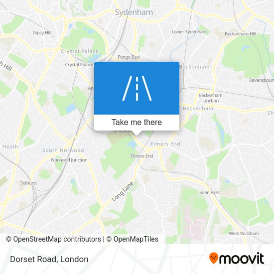 Dorset Road map