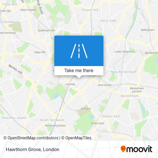 Hawthorn Grove map