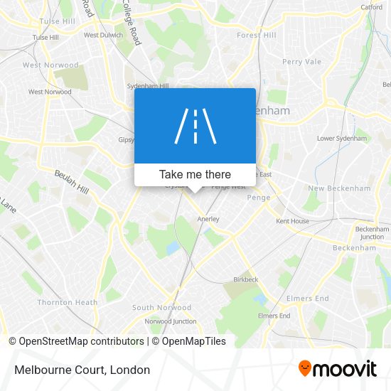 Melbourne Court map