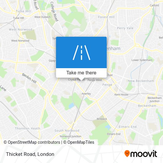 Thicket Road map