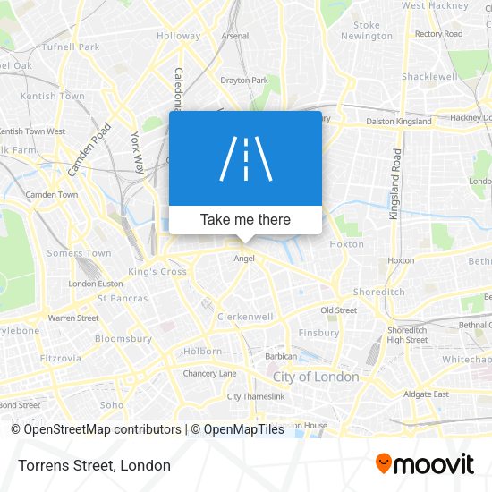 Torrens Street map