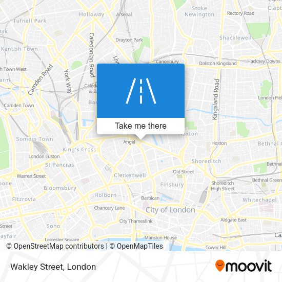 Wakley Street map