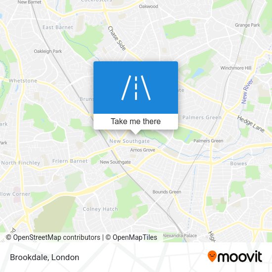 Brookdale map