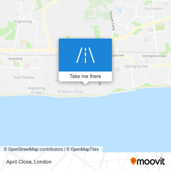April Close map