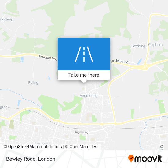 Bewley Road map