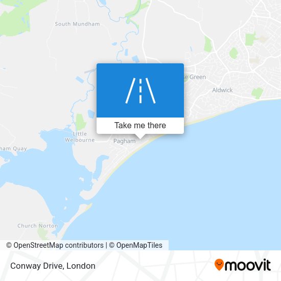 Conway Drive map