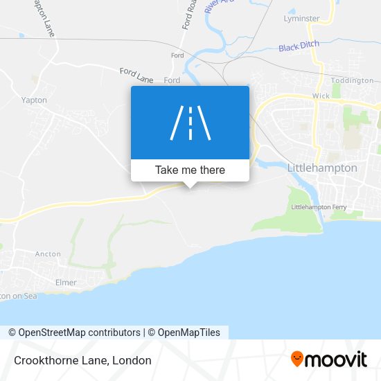 Crookthorne Lane map