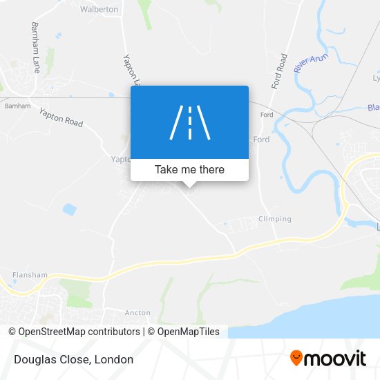 Douglas Close map