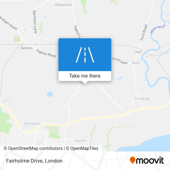 Fairholme Drive map