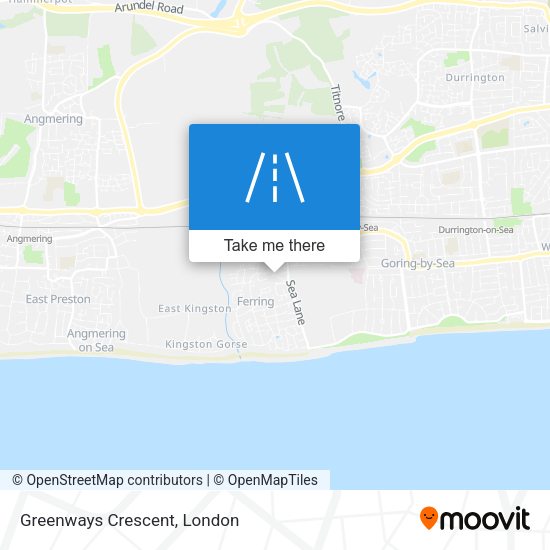 Greenways Crescent map