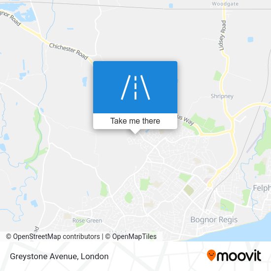Greystone Avenue map