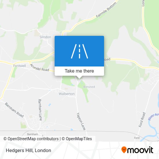 Hedgers Hill map