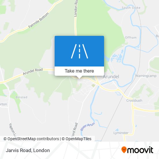 Jarvis Road map