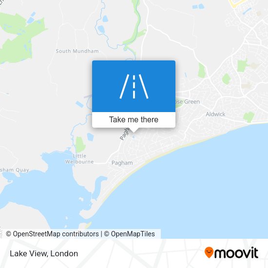 Lake View map