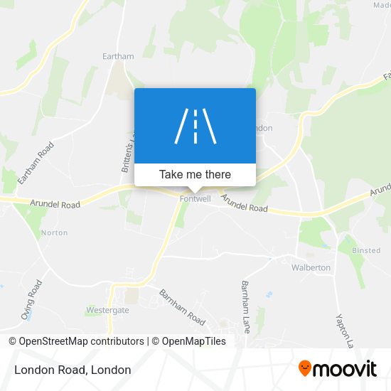 London Road map