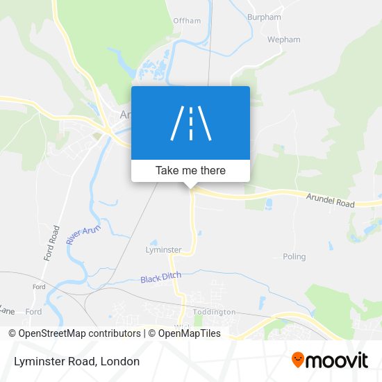 Lyminster Road map