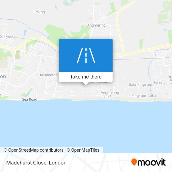 Madehurst Close map