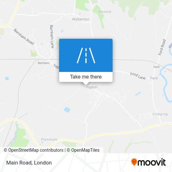 Main Road map