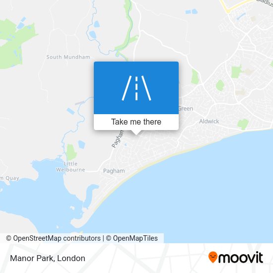 Manor Park map