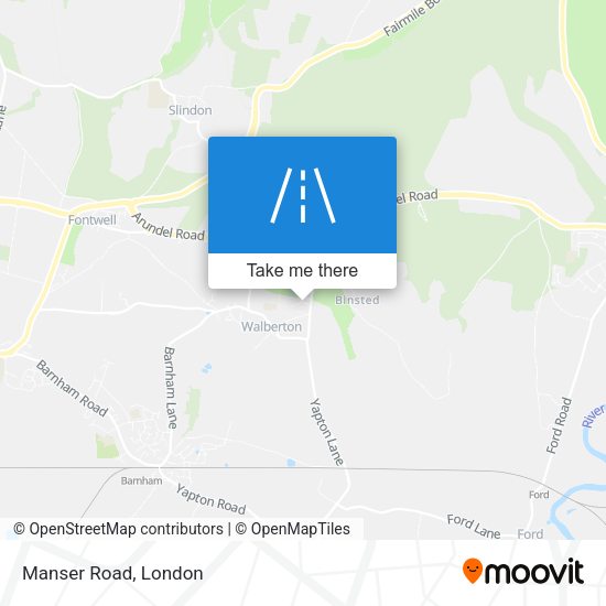Manser Road map