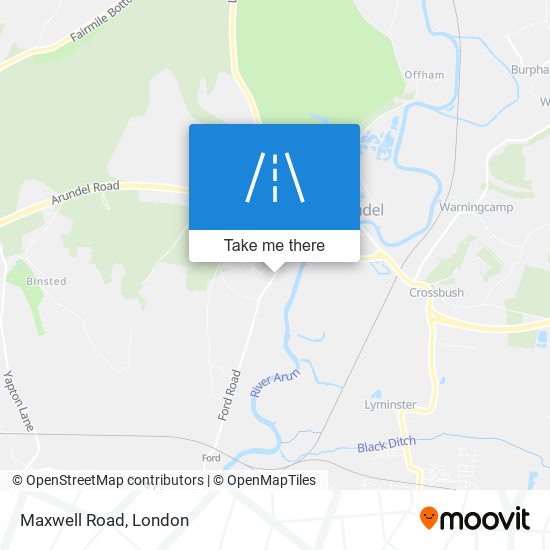 Maxwell Road map