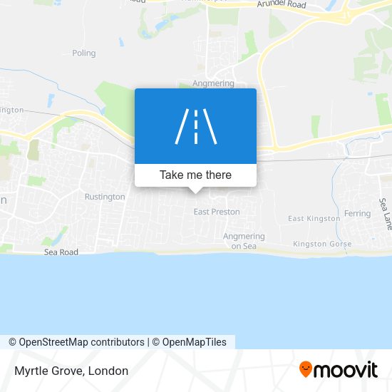 Myrtle Grove map