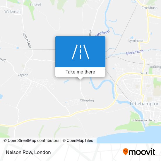 Nelson Row map