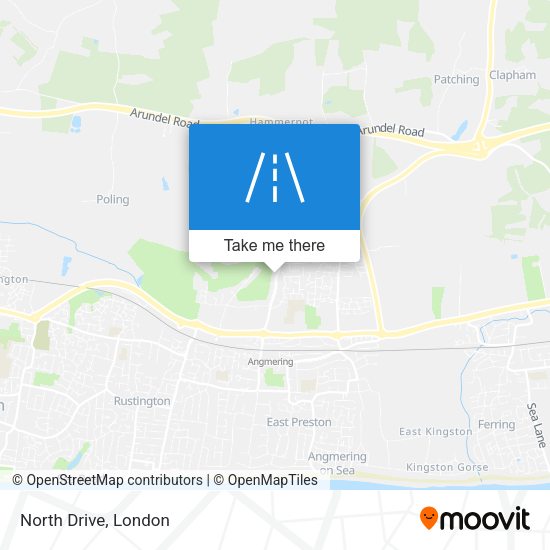 North Drive map