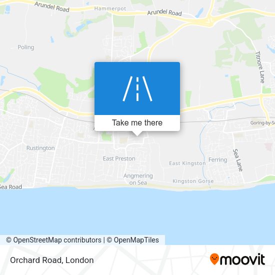 Orchard Road map
