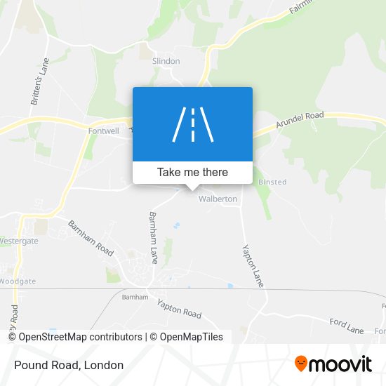 Pound Road map