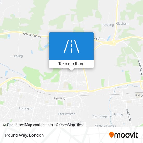 Pound Way map