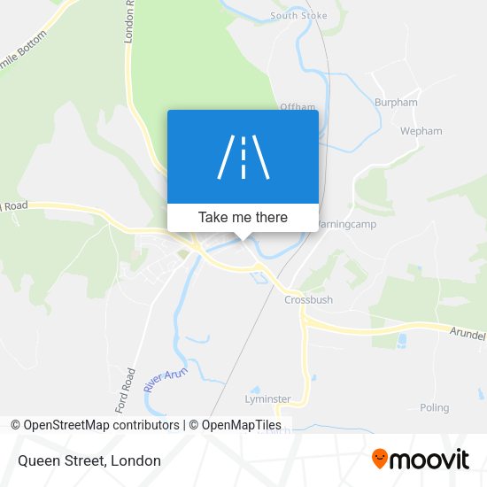 Queen Street map