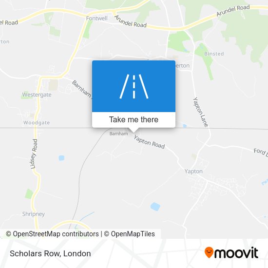 Scholars Row map