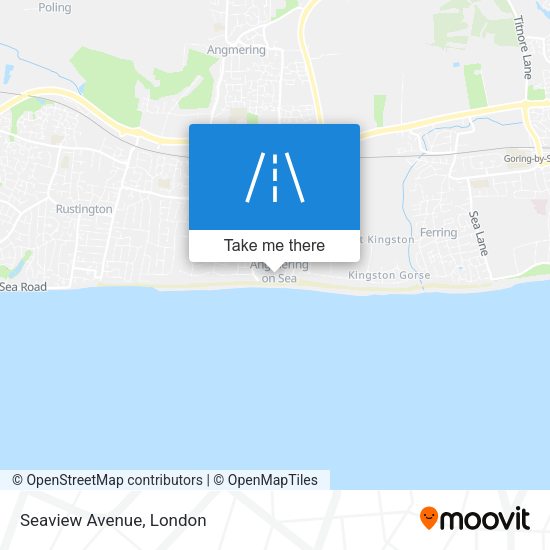 Seaview Avenue map