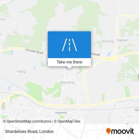 Shardeloes Road map