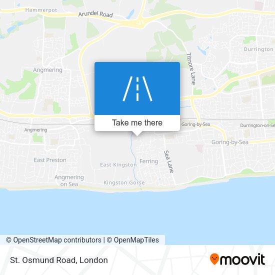 St. Osmund Road map
