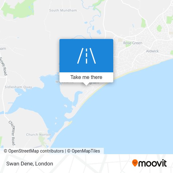 Swan Dene map