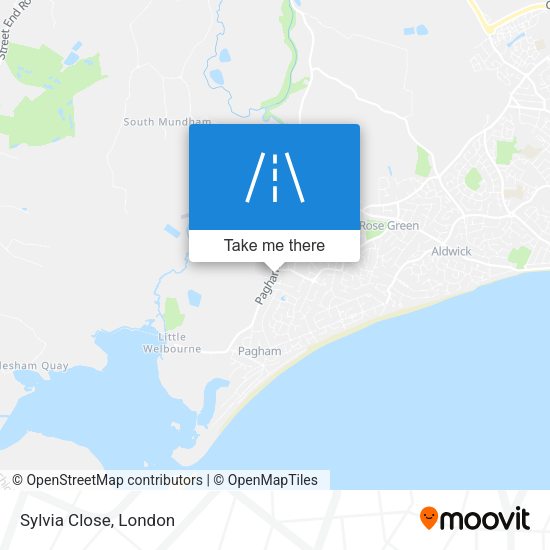 Sylvia Close map