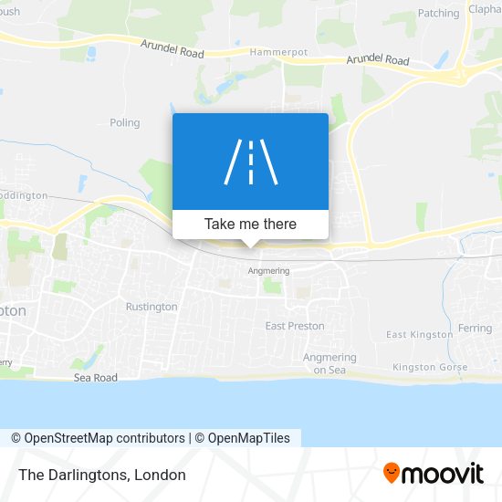 The Darlingtons map