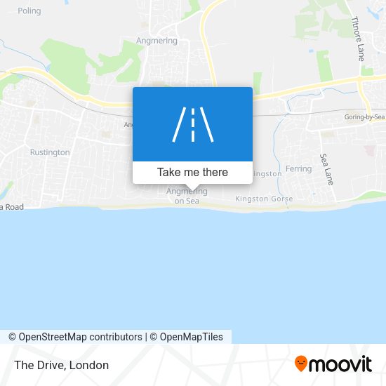 The Drive map