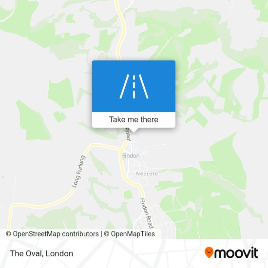 The Oval map