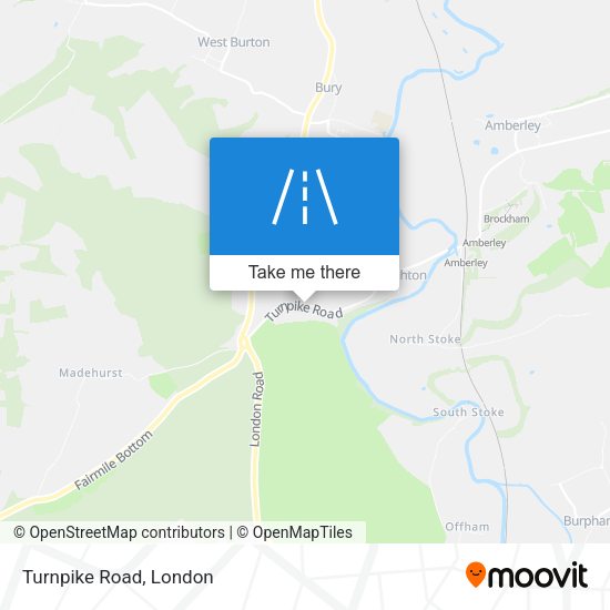 Turnpike Road map