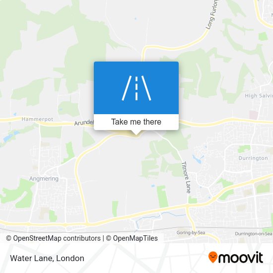Water Lane map