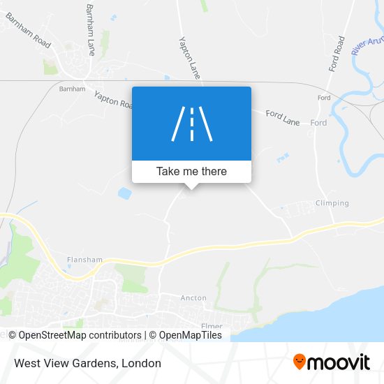 West View Gardens map