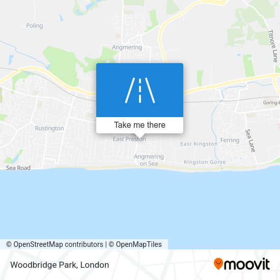 Woodbridge Park map