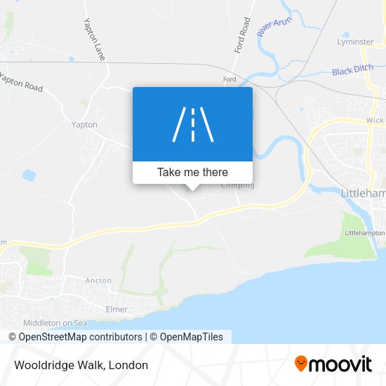 Wooldridge Walk map