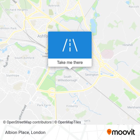 Albion Place map