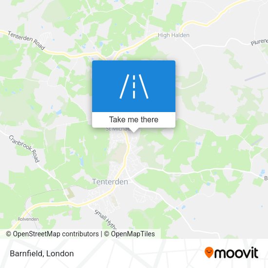 Barnfield map